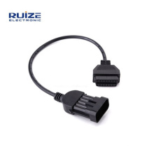 Wholesale price OBD1 To OBD2 OBDII  10 Pin cable high quality
